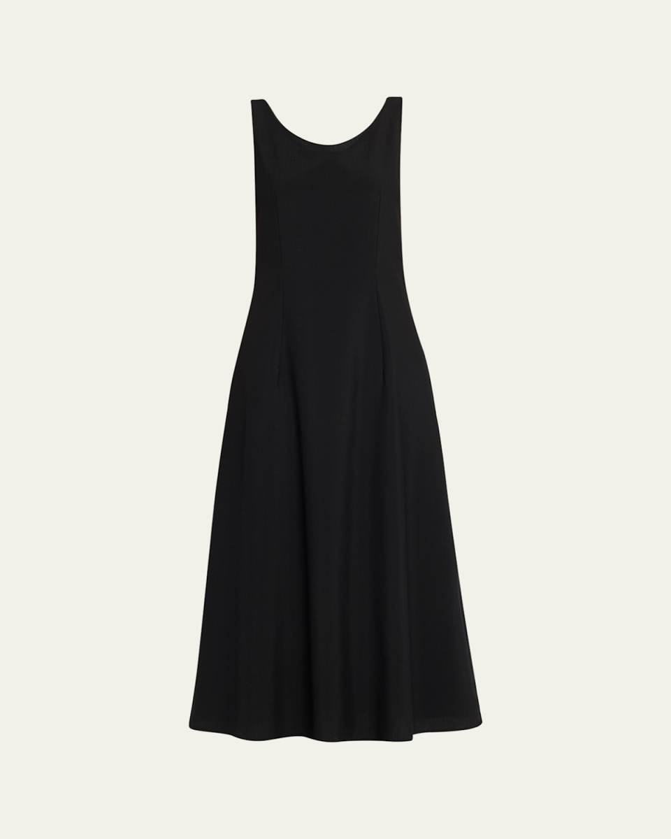 Teza Scoop-Neck Sleeveless Maxi Dress